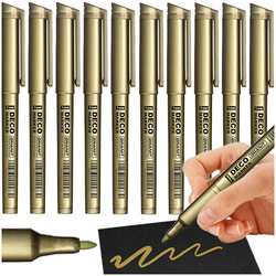 MARKER WODOODPORNY GRANIT M850 DECO ZŁOTY DEKORACYJNY ARTYSTYCZNY - 10 szt.