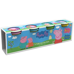 CIASTOLINA BILDO DOUGH ŚWINKA PEPPA 4 TUBY HASBRO