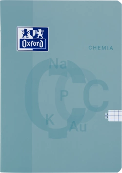 ZESZYT SZKOLNY PRZEDMIOTOWY CHEMIA A5 60 KARTEK W KRATKĘ 90g OXFORD