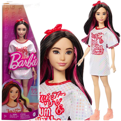 BARBIE FASHIONISTAS LALKA MODOWA TWIST 'N TURNLOOK BRUNETKA MATTEL