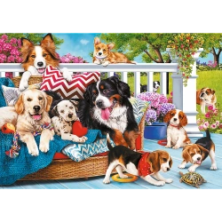 PUZZLE 1000 ELEMENTÓW DOGGY FRIENDSHIP PSIAKI UKŁADANKA 10698 TREFL PRIME