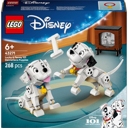 LEGO DISNEY 101 DALMATYŃCZYKÓW SZCZENIAKI PIESKI SZCZĘŚCIARZ I PENNY 43271