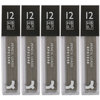 WKŁADY DO OŁÓWKA AUTOMATYCZNEGO GRAFITY HB 0.7mm 60 szt. Q-CONNECT - 5 op.