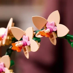 LEGO MAŁA ORCHIDEA STORCZYK W DONICZCE + OZDOBA W KSZTAŁCIE SERCA 