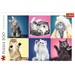 PUZZLE 500 ELEMENTÓW KOCIAKI KOTY KOT KOLAŻ UKŁADANKA - 37377 TREFL