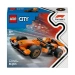 LEGO CITY KIEROWCA F1 BOLID MCLAREN SAMOCHÓD WYŚCIGOWY POMARAŃCZOWY 60442