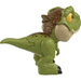 JURASSIC WORLD PRZYPINKA DINOZAUR TYRANNOSAURUS FIGURKA SNAP SQUAD MATTEL  