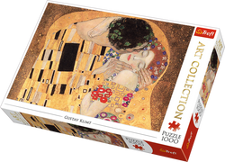 PUZZLE 1000 ELEMENTÓW POCAŁUNEK - GUSTAV KLIMT UKŁADANKA - 10675 TREFL