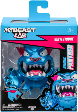 MRBEAST LAB METALIC PANTHER FIGURKA WINYLOWA PANTERA KOLEKCJONERSKA YOUTUBE