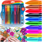 DŁUGOPIS KLASYCZNY KEYROAD SOFT JET KULKOWY 0.7mm 10 SZTUK GŁADKO PISZE