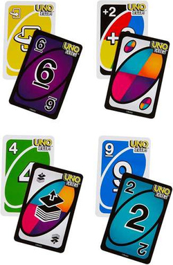 UNO FLIP! GRA KARCIANA KARTY DWUSTRONNE - MATTEL