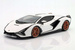 SAMOCHÓD BBURAGO 1/18 - LAMBORGHINI SIAN FKP 37 BIAŁE
