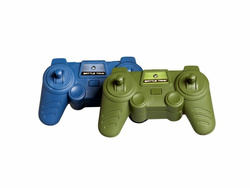 CZOŁG ZDALNIE STEROWANY BITEWNY 2w1 R/C PILOT WOJSKO RUCHOMA GŁOWICA DŹWIĘK