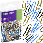 SPINACZE BIUROWE DO PAPIERU BERLINGO 28mm KOLOROWE 100 SZTUK