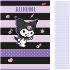 ZESZYT A4 KRATKA 32 KARTKI KRÓLIK KUROMI SZKOLNY LAMINOWANY ST.MAJEWSKI