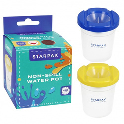 KUBEK NIEKAPEK KUBECZEK NA WODĘ Z BLOKADĄ WYLANIA DO FARB 150 ml STARPAK