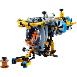 LEGO TECHNIC BADAWCZA ŁÓDŹ PODWODNA SUBMARINE OKRĘT GŁĘBINOWY KLOCKI 42201