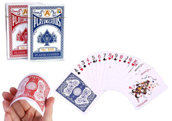 KARTY DO GRY 55 TRADYCYJNE KLASYCZNE TALIA POKER TYSIĄC MAKAO UNIWERSALNE