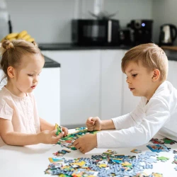 PUZZLE 24 MAXI PRZYGODY MAŁEGO KOTKA MILO DEA PLANETA 14371 TREFL