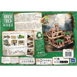 KLOCKI BRICK TRICK BUDUJ Z CEGŁY MORO BAZA WOJSKOWA 340 EL. TREFL