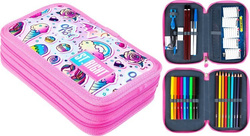 PIÓRNIK PODWÓJNY Z WYP. RÓŻ JEDNOROŻCE - ST.RIGHT