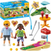 PLAYMOBIL MINIGOLF ZAWODY W GOLFA FIGURKI AKCESORIA MY LIFE 33 EL.