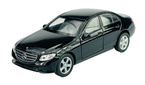 MERCEDES-BENZ E-CLASS 2016 CZARNY METALOWY MODEL KOLEKCJONERSKI WELLY