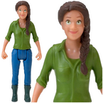 SCHLEICH KOBIETA DZIEWCZYNA FIGURKA KOLEKCJONERSKA RĘCZNIE MALOWANA