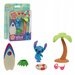 STITCH FIGURKA KOLEKCJONERSKA SURFER + AKCESORIA LILO I STITCH DISNEY