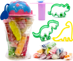 CIASTOLINA MASA PLASTYCZNA FOREMKI SHAKE DINOZAURY