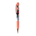 DŁUGOPIS ŻELOWY AUTOMATYCZNY STRIGO FLORAL METALOWA OBUDOWA NIEBIESKI 0,7mm