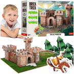 KLOCKI BRICK TRICK BUDUJ Z CEGŁY PAŁAC MANSION DUŻY ZAMEK 350 EL. TREFL