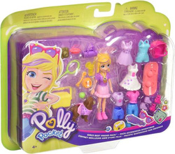 POLLY POCKET ZESTAW NAJLEPSZA PRZYJACIÓŁKA LALECZKA LALKA Z AKCESORIAMI 