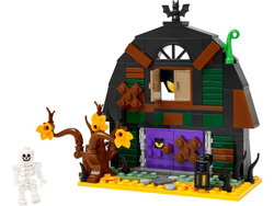 LEGO HALLOWEENOWA STODOŁA SZKIELET NIETOPERZ FIGURKI 205 EL. 40721