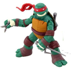 FIGURKA ŻÓŁWIE NINJA TURTLES - RAPHAEL + BROŃ