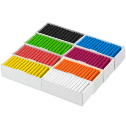 PLASTELINA ZESTAW DLA PRZEDSZKOLI DUŻY 8KG 8 KOLORÓW ELASTYCZNA MIĘKKA MONA