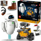 LEGO DISNEY WALL-E I EVA ROBOTY RUCHOME ELEMENTY PIXAR KLOCKI 811 el. 43279