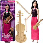 BARBIE SKRZYPACZKA LALKA RUCHOMA SUKIENKA SMOKING INSTRUMENT MUZYK MATTEL