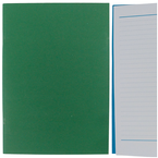 ZESZYT W PRZERYWANE LINIE A5 30 KARTEK NA ZAMÓWIENIE KREDOWY ZIELONY CIEMNY