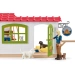 SCHLEICH FARM WORLD HOTEL DLA ZWIERZĄT Z AKCESORIAMI PIESKI ZAGRODA 42607