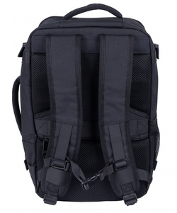 PLECAK NA LAPTOPA DONAU TRAVEL WARSAW 23L USB+KABEL CZARNY NIEPRZEMAKALNY