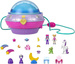 POLLY POCKET GWIEZDNY SPODEK KOSMICZNY PRZYGODA UFO LALECZKI MATTEL