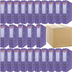 SEGREGATOR A4/75mm OFFICE PRODUCTS Z DŹWIGNIĄ PP FIOLETOWY 25 SZTUK