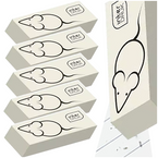 GUMKA DO ŚCIERANIA MAZANIA OŁÓWKA MYSZKA BIAŁA ELASTYCZNA INTERDRUK - 5 szt