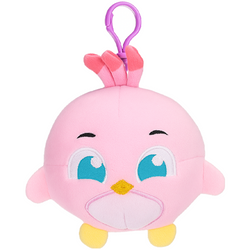 ANGRY BIRDS SQUASHY PODGIES BRELOK PLUSZOWY 12 cm RÓŻOWY PTAK STELLA