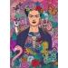 PUZZLE 1000 ELEMENTÓW FRIDA KAHLO: KWITNĄCA DUSZA UKŁADANKA TREFL 12096