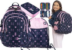 3w1 PLECAK BP-01 PIÓRNIK ST.RIGHT CATS KOTKI ŁAPKI