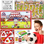 GRA PLANSZOWA RODZINNA TOWARZYSKA MAŁY PIŁKARZ WERSJA PODRÓŻNA PIŁKA NOŻNA