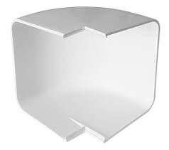 NAROŻNIK ZEWNĘTRZNY KORYTKA INSTALACYJNEGO KLIMATYZACJI BIAŁY TYP 08