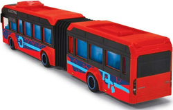 AUTOBUS MIEJSKI VOLVO CITY BUS DICKIE TOYS CZERWONY PRZEGUBOWY